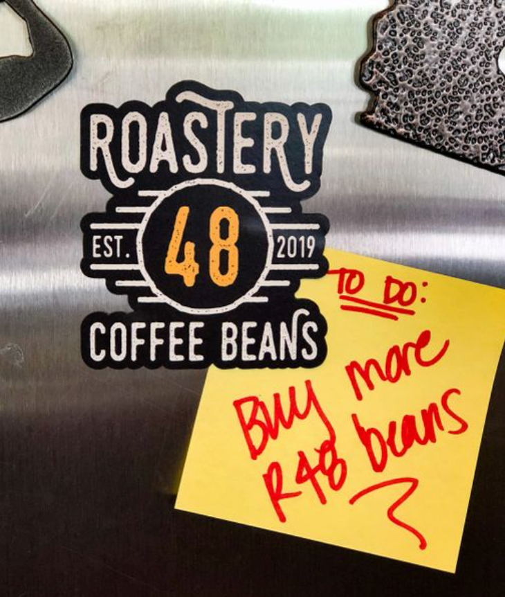 Roastery 48 Fridge Magnet